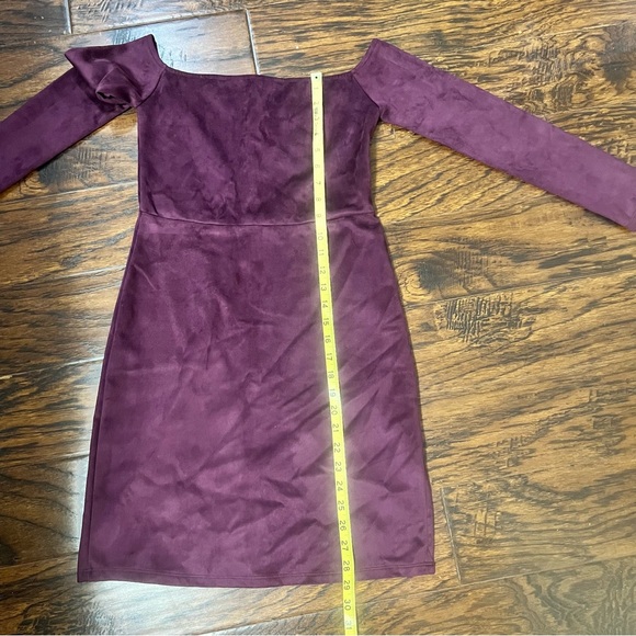 New! Buffalo David Bitton Vegan Suede Off the Dress Regal Plum … - Picture 10 of 14